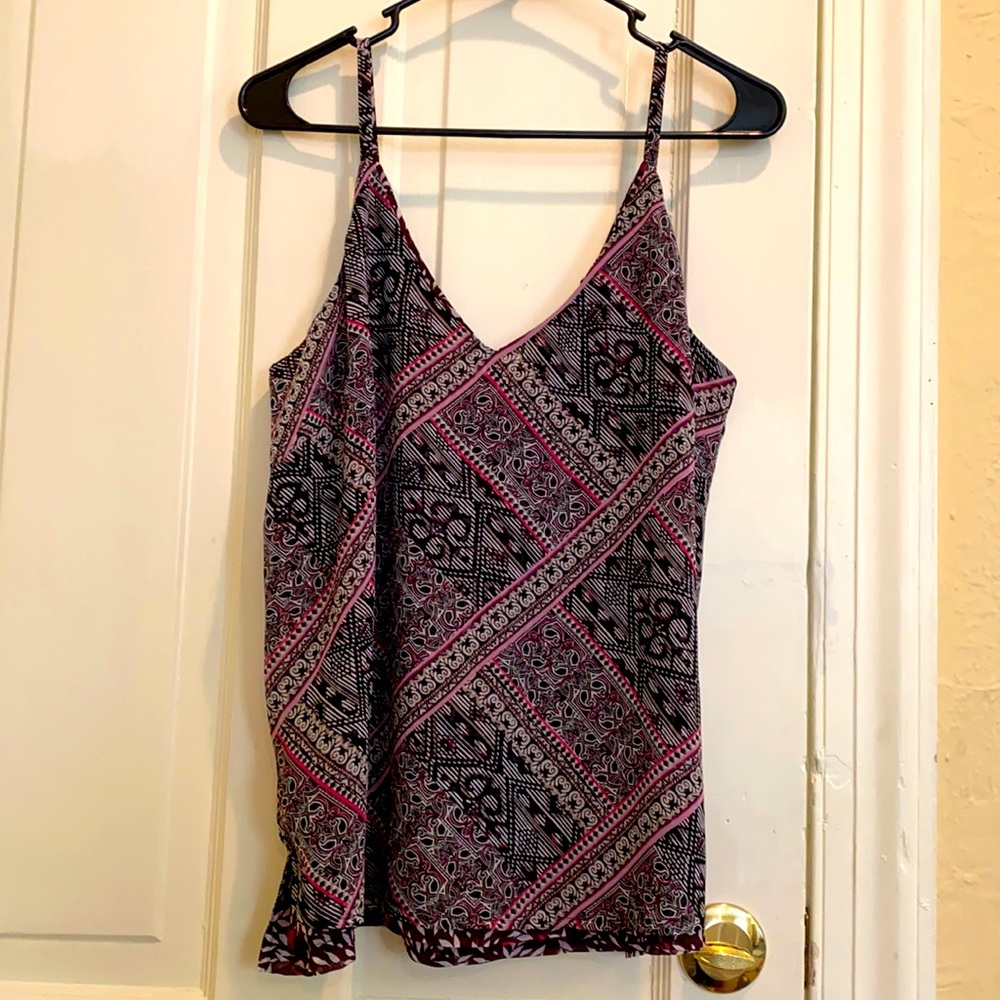 White House Black Market Reversible Cami L